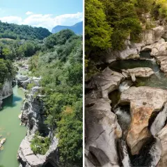 Gole verdi e rocce scolpite dall'acqua: scorci mozzafiato per scoprire cosa vedere nelle Marche, tra natura selvaggia e panorami unici.