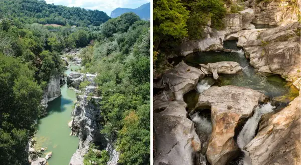Gole verdi e rocce scolpite dall'acqua: scorci mozzafiato per scoprire cosa vedere nelle Marche, tra natura selvaggia e panorami unici.